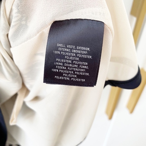 Anthropologie Black and Cream Patterned Dress - Picture 7 of 15